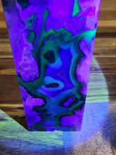 Load image into Gallery viewer, Fluorescent Fire Agate Obelisk (421g)