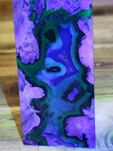 Load image into Gallery viewer, Fluorescent Fire Agate Obelisk (421g)
