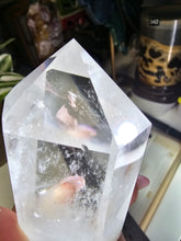 Load image into Gallery viewer, Red Angel Needle in Quartz Point