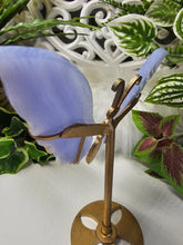 Load image into Gallery viewer, Blue Lace Agate Butterfly Wings