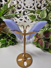 Load image into Gallery viewer, Blue Lace Agate Butterfly Wings