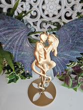 Load image into Gallery viewer, Ruby in Kyanite Angel & Demon Wings