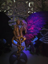 Load image into Gallery viewer, Ruby in Kyanite Angel & Demon Wings