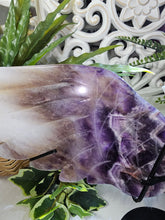 Load image into Gallery viewer, Dream Amethyst Angel/Skull Flame Wings