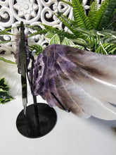 Load image into Gallery viewer, Dream Amethyst Angel/Skull Flame Wings