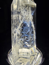 Load image into Gallery viewer, Blue Needle in Clear Quartz Point