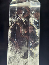 Load image into Gallery viewer, Red Angel Needle in Clear Quartz Point