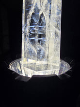 Load image into Gallery viewer, Blue Needle in Clear Quartz Point