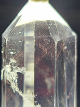 Load image into Gallery viewer, Red Angel Needle in Clear Quartz Point