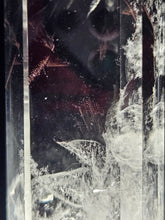 Load image into Gallery viewer, Red Angel Needle in Clear Quartz Point