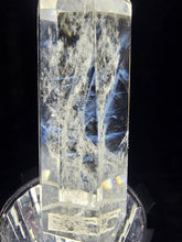 Load image into Gallery viewer, Blue Needle in Clear Quartz Point