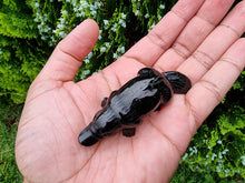 Load image into Gallery viewer, Platypus Black Obsidian Carving