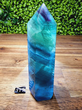 Load image into Gallery viewer, Vibrant Rainbow Fluorite Points