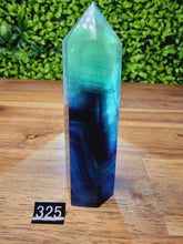 Load image into Gallery viewer, Vibrant Rainbow Fluorite Points