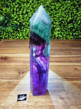 Load image into Gallery viewer, Vibrant Rainbow Fluorite Points