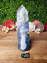 Load image into Gallery viewer, Beautiful Moss Agate Points