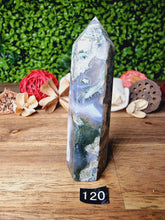Load image into Gallery viewer, Beautiful Moss Agate Points