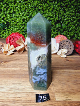 Load image into Gallery viewer, Beautiful Moss Agate Points