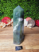 Load image into Gallery viewer, Beautiful Moss Agate Points