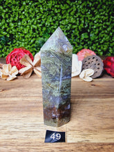 Load image into Gallery viewer, Beautiful Moss Agate Points