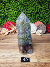 Load image into Gallery viewer, Beautiful Moss Agate Points