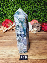 Load image into Gallery viewer, Beautiful Moss Agate Points