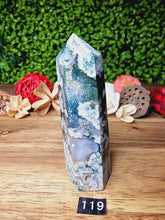Load image into Gallery viewer, Beautiful Moss Agate Points