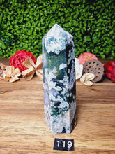 Load image into Gallery viewer, Beautiful Moss Agate Points