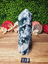 Load image into Gallery viewer, Beautiful Moss Agate Points