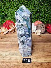 Load image into Gallery viewer, Beautiful Moss Agate Points
