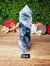 Load image into Gallery viewer, Beautiful Moss Agate Points