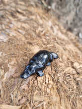 Load image into Gallery viewer, Platypus Black Obsidian Carving