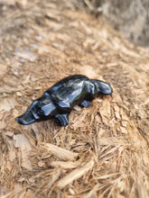Load image into Gallery viewer, Platypus Black Obsidian Carving