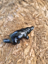 Load image into Gallery viewer, Platypus Black Obsidian Carving