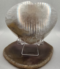 Load image into Gallery viewer, Druzy Agate Heart