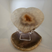 Load image into Gallery viewer, Druzy Agate Heart
