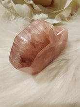 Load image into Gallery viewer, Rose Calcite Faceted Heart (124g)