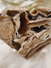 Load image into Gallery viewer, Chocolate Calcite Faceted Heart (96g)