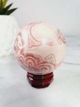 Load image into Gallery viewer, Argentinan Rhodochrosite Sphere
