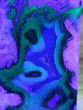 Load image into Gallery viewer, Fluorescent Fire Agate Obelisk
