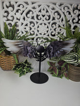 Load image into Gallery viewer, Dream Amethyst Angel/Skull Flame Wings
