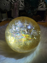 Load image into Gallery viewer, Optical Honey Calcite Sphere
