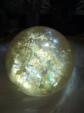 Load image into Gallery viewer, Optical Honey Calcite Sphere
