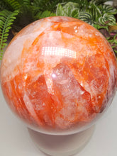 Load image into Gallery viewer, Fire Quartz Sphere
