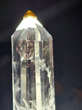 Load image into Gallery viewer, Red Angel Needle in Clear Quartz Point
