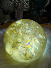 Load image into Gallery viewer, Optical Honey Calcite Sphere
