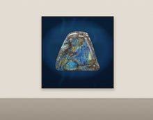 Load image into Gallery viewer, Labradorite Aurora Flash Canvas Wall Art
