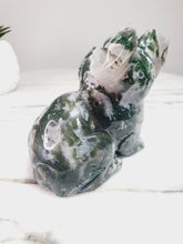 Load image into Gallery viewer, Moss Agate Koala Carving
