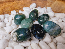 Load image into Gallery viewer, Moss Agate Tumbles
