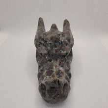 Load image into Gallery viewer, Yooperlite Dragon Skull Carving
